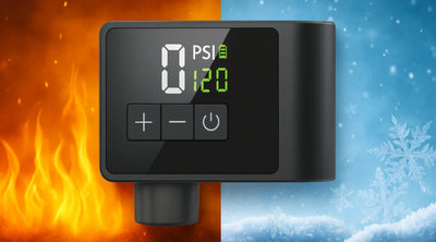 Hvorfor pumper min Bikeair pumpe anderledes i varme end kulde?