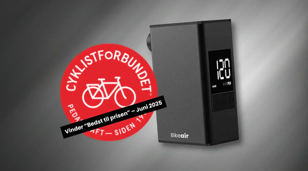 Elektrisk cykelpumpe Test – Uafhængig dansk vurdering af Bikeair Pro