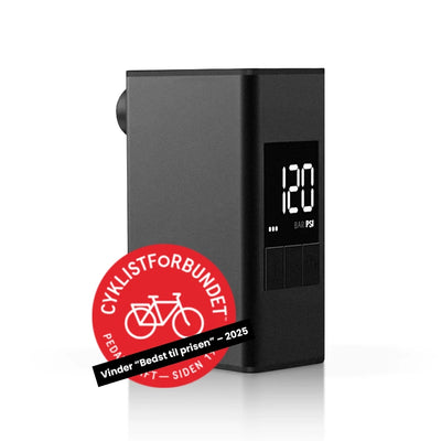 Bikeair Pro elektrisk cykelpumpe kåret som "Bedst til prisen" af Cyklistforbundet 2025