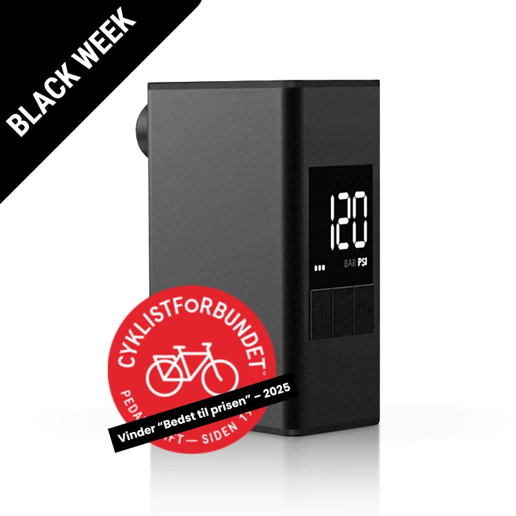 Bikeair Pro elektrisk cykelpumpe Black Week 2025